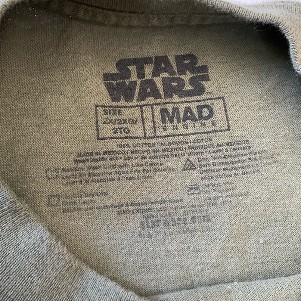 Star Wars Yoda Graphic T-shirt Unisex “ Who Da Man? Yoda Man” 2X - Picture 4 of 6